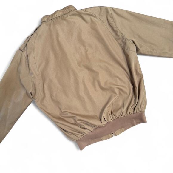 Vintage Members Only Bomber Jacket – Brown, Size 46 (Fits Small) 80s Menswear - Picture 2 of 8